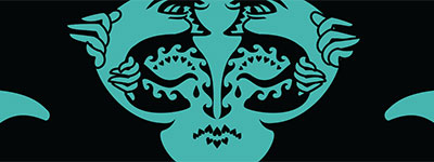 illustration of two female faces yelling at each other